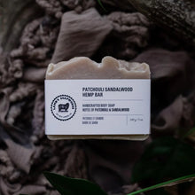 Load image into Gallery viewer, patchouli sandalwood hemp soap bar