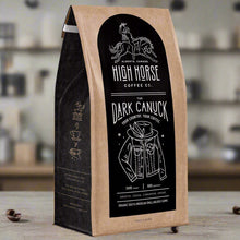 Load image into Gallery viewer, high horse coffee beans dark roast dark canuck.