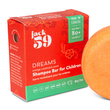 Load image into Gallery viewer, jack59 orange shampoo bar for kids made in alberta