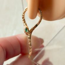 Load image into Gallery viewer, Serpentine Hoops