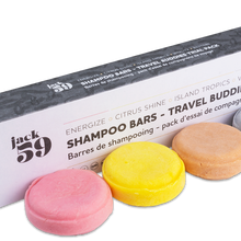Load image into Gallery viewer, jack59 travel buddies shampoo bars made in alberta