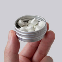 Load image into Gallery viewer, travel size change toothpaste tablets