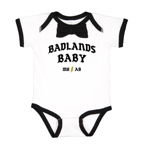 badlands baby MH AB onesie