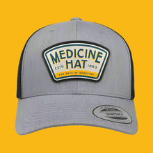 Load image into Gallery viewer, medicine hat ballcap that says 330 days of sunshine
