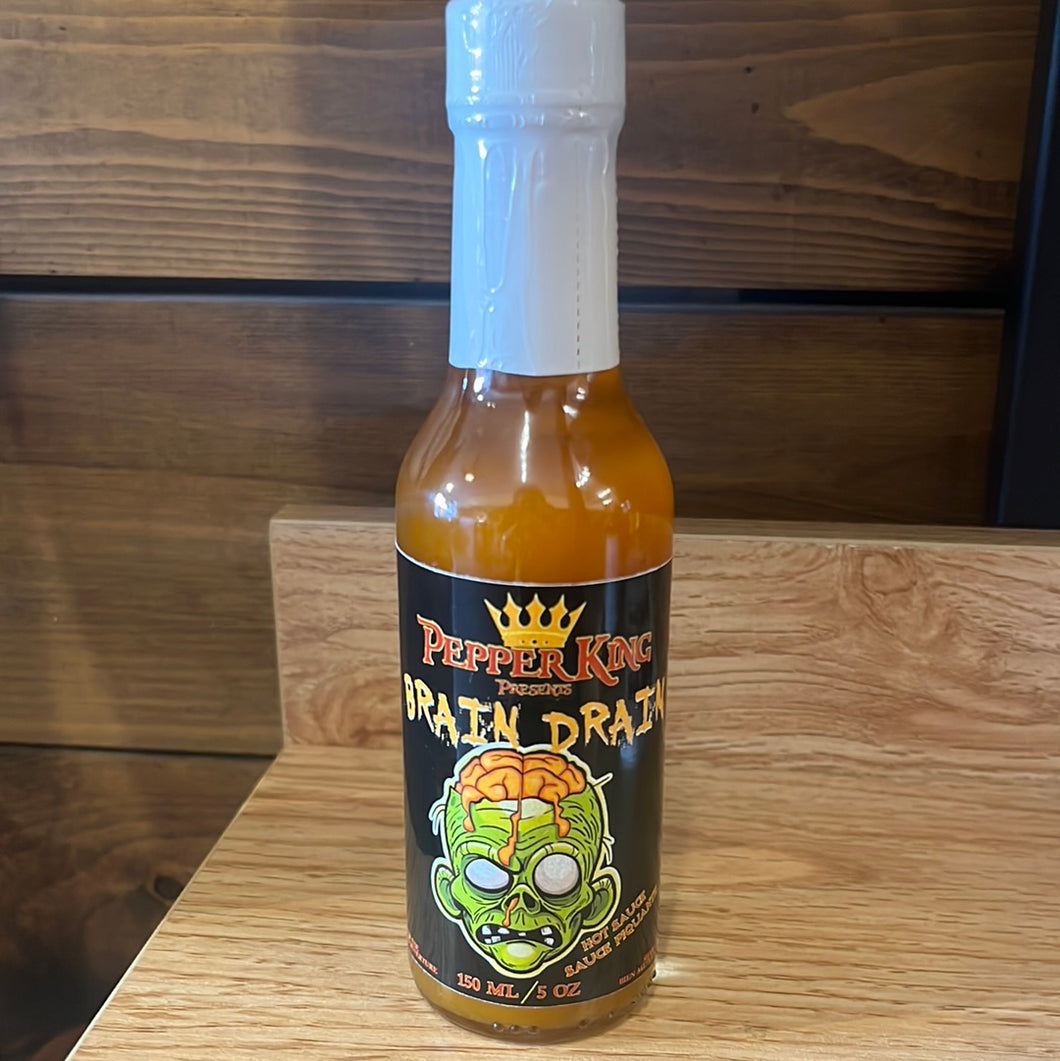 Pepper King Brain Drain Hot Sauce
