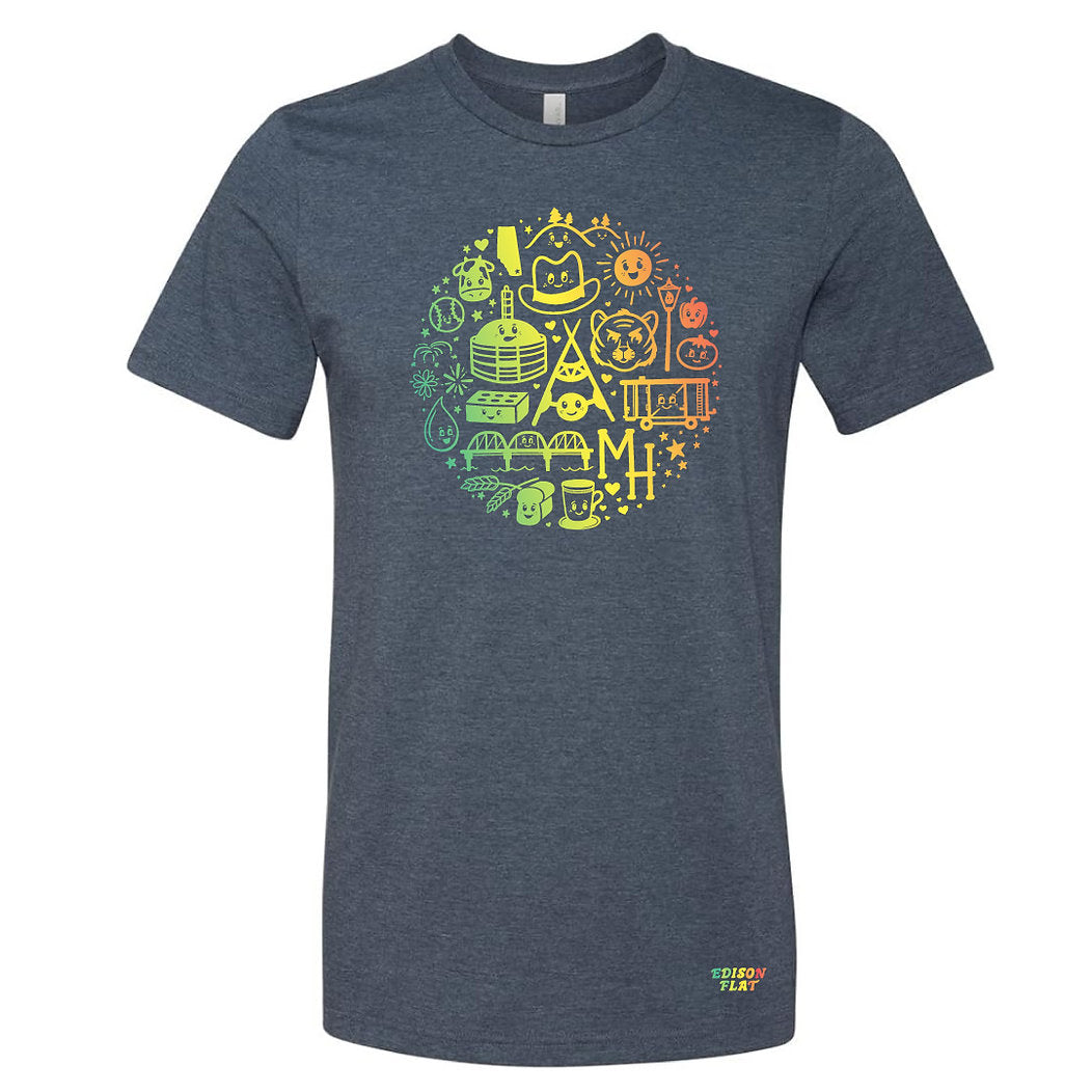 Medicine Hat Circle t-shirt