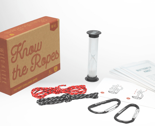 know the ropes game to learn knot tying
