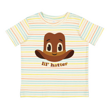Load image into Gallery viewer, lil hatter toddle t-shirt striped
