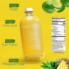 Load image into Gallery viewer, simply cocktail pineapple lime habanero mix
