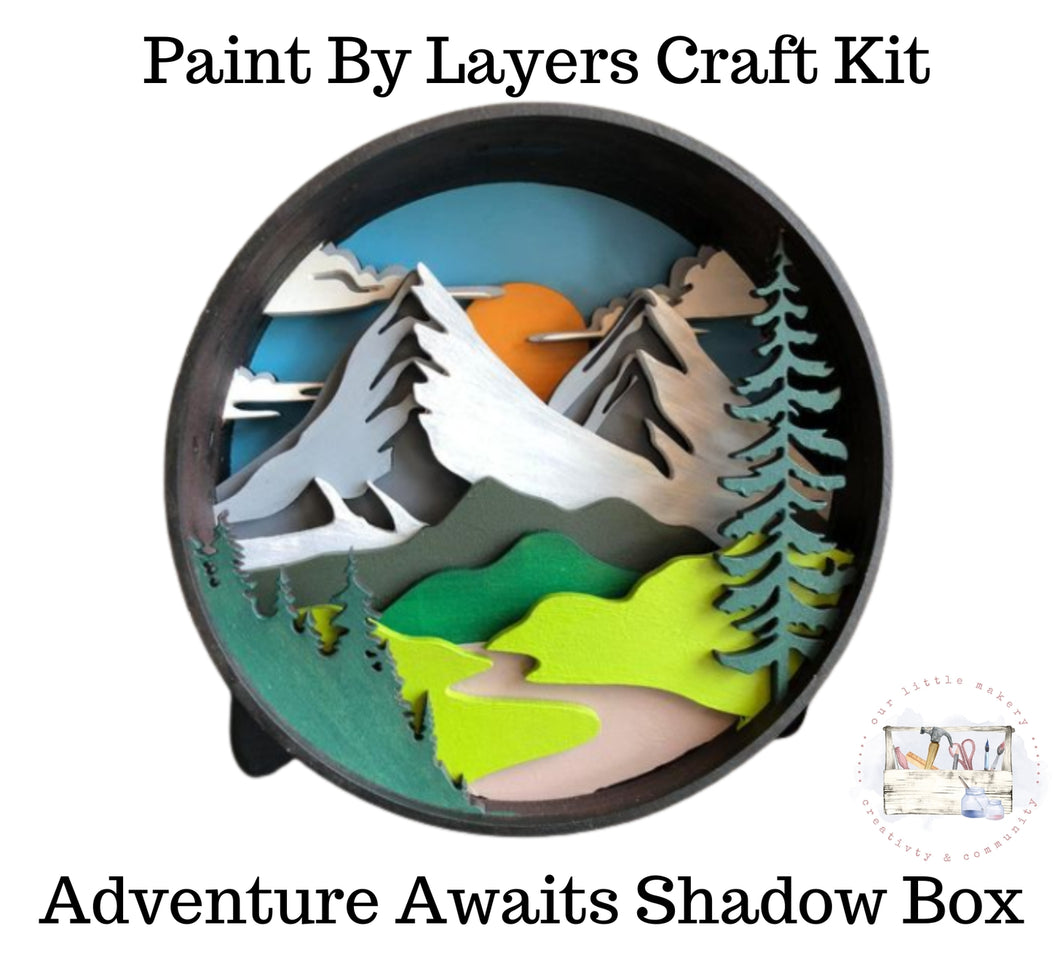 Shadow Box Paint Kits