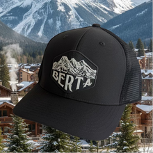 Load image into Gallery viewer, berta 3 sisters hat in black
