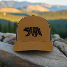 Load image into Gallery viewer, berta grizzly hat in brown
