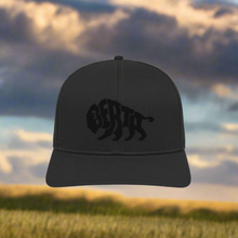 Load image into Gallery viewer, bison berta hat in black
