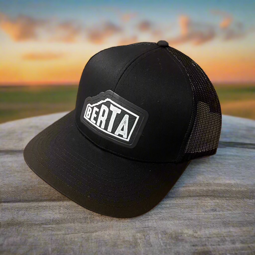 berta hat in black