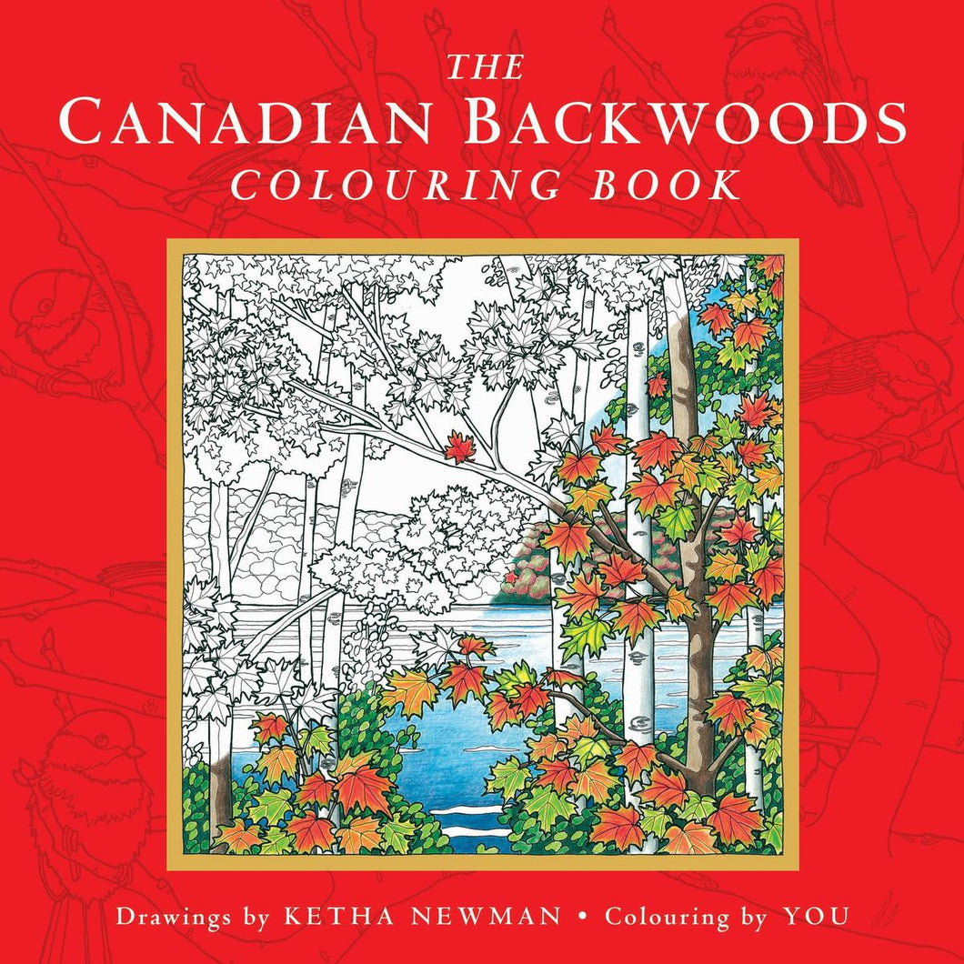 canadian backwoods colouring book