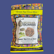 Load image into Gallery viewer, green tea citrus mint beverage bomb. made in alberta.
