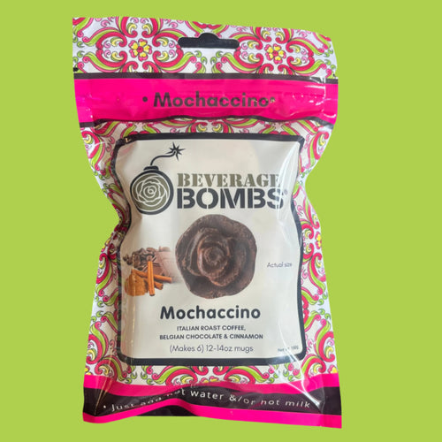 mochaccino beverage bombs. made in alberta.