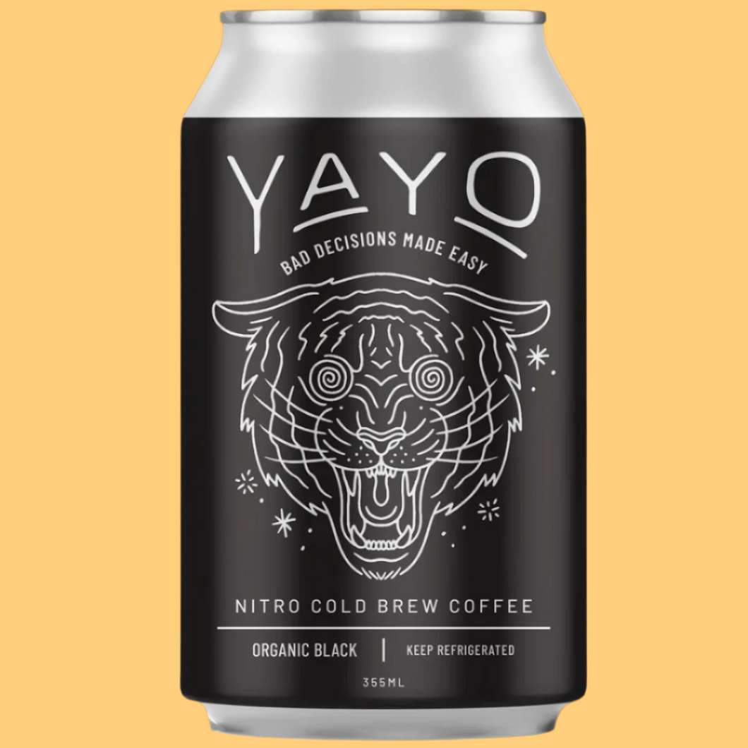 nitro cold brew coffee made by high horse coffee co. 