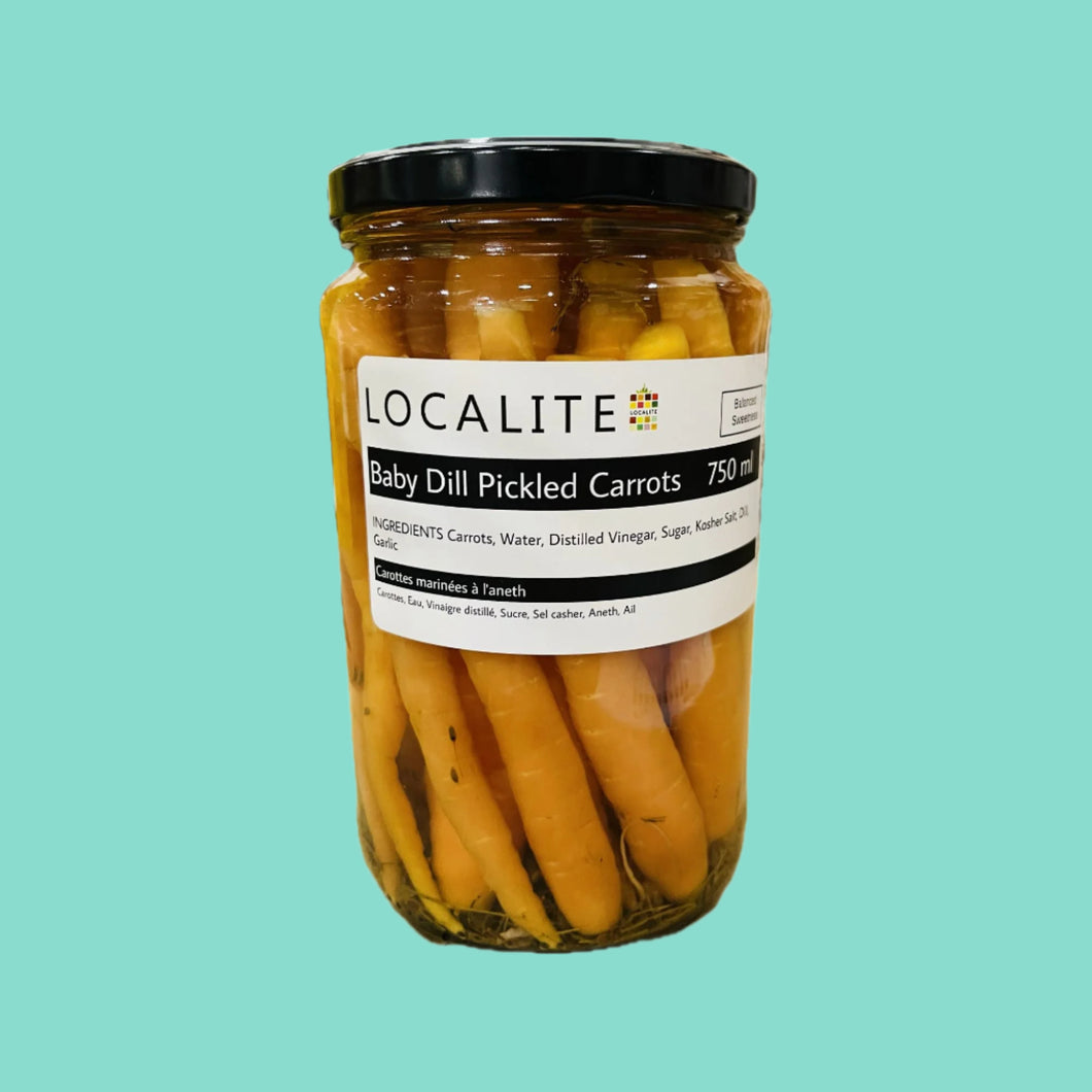 Dill Pickled Baby Carrots