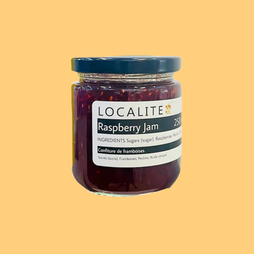 homemade raspberry jam by localite