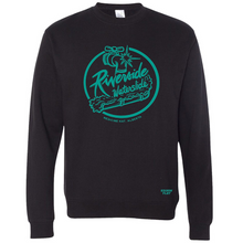 Load image into Gallery viewer, riverslide waterslide medicine hat alberta crewneck black
