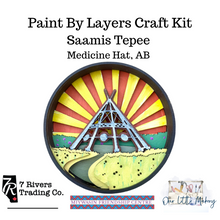 Load image into Gallery viewer, Saamis Tepee Shadow Box Paint Kit
