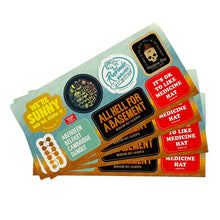 Load image into Gallery viewer, Medicine Hat Sticker Set

