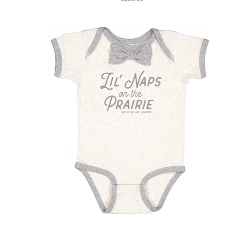 lil' naps on the prairie baby onesie