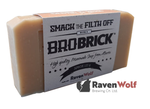 bro brick soap cedar and beer