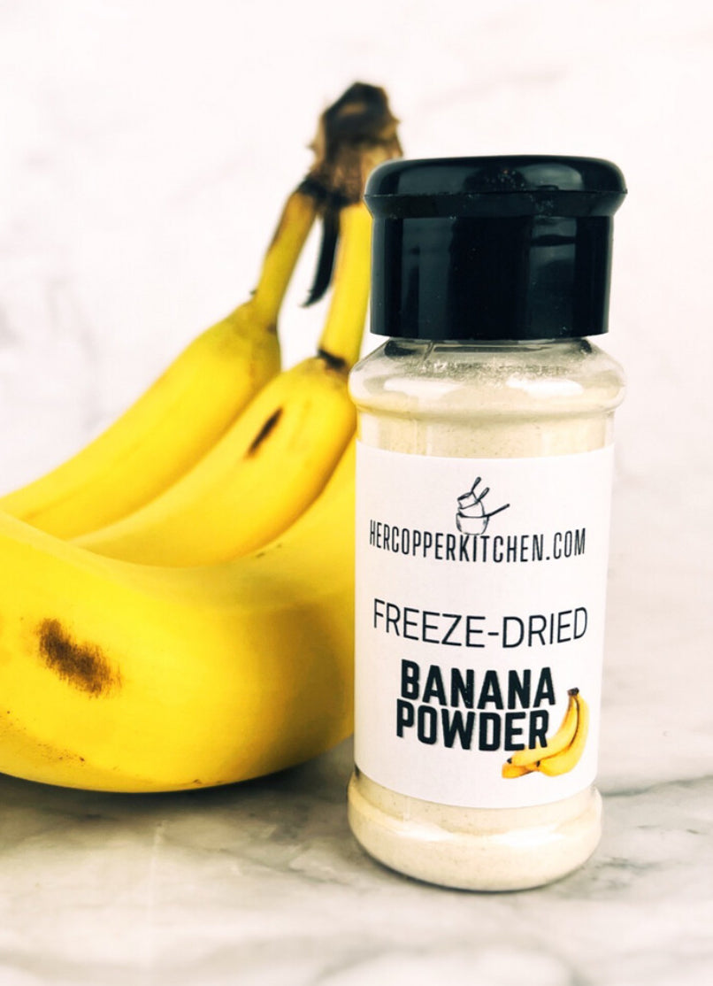 Banana Powder, freeze dried
