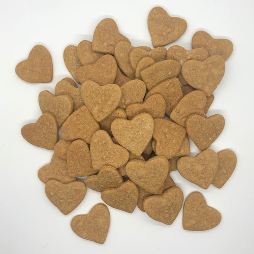 heart shaped dog treats