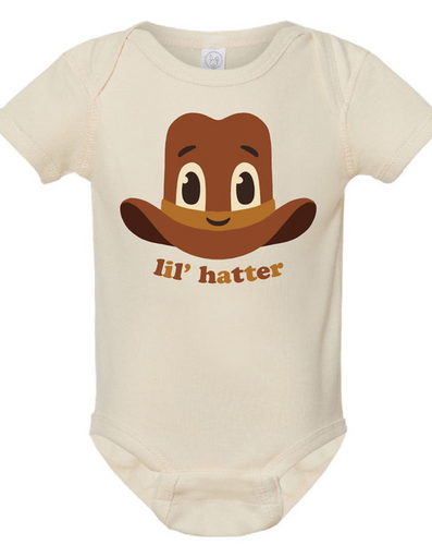 lil hatter onesie