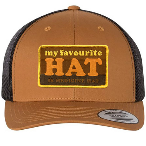 my favourite hat is medicine hat hat