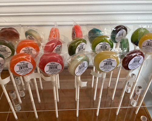 boozy lollipops
