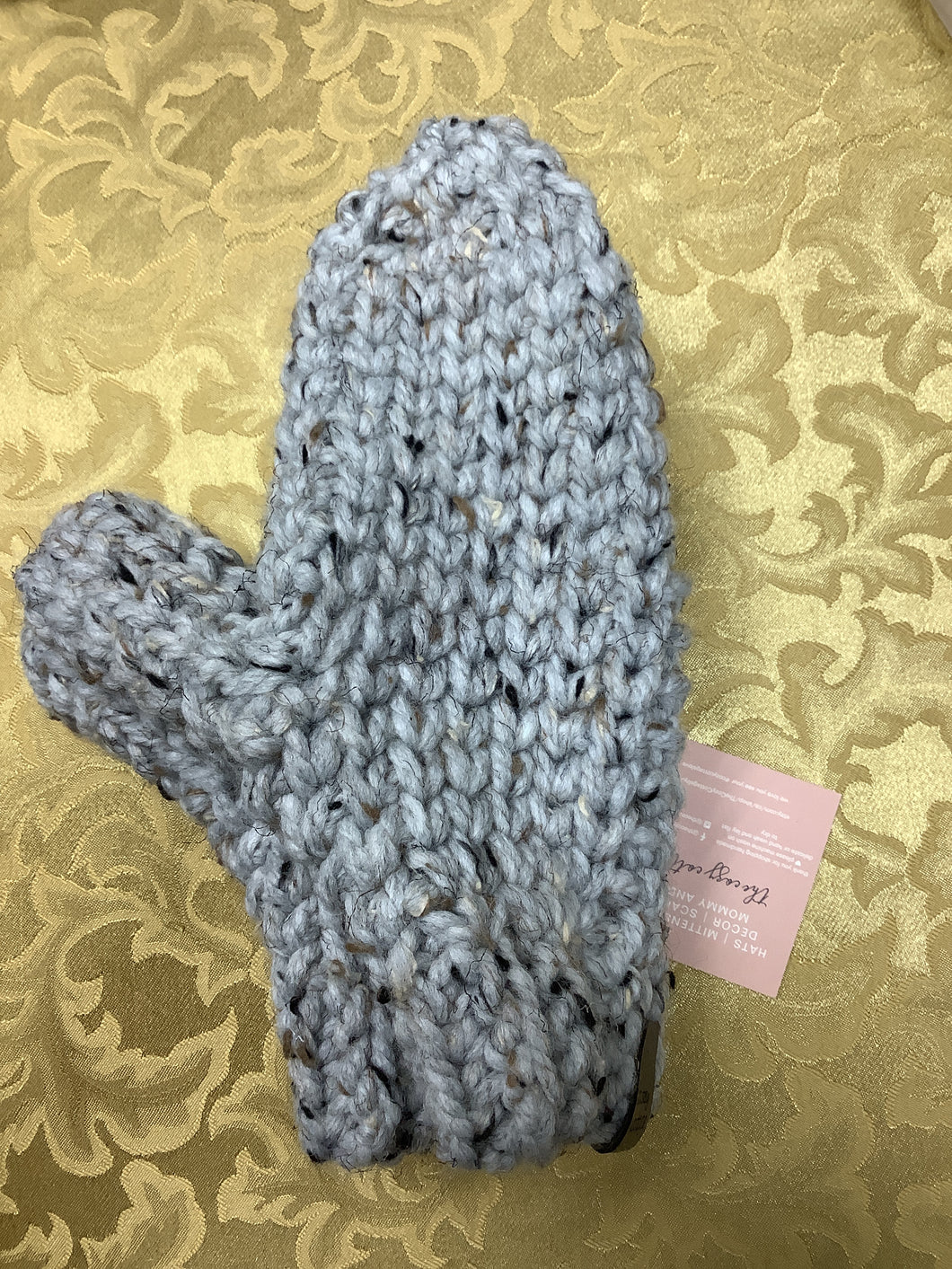 Mittens, hand knitted