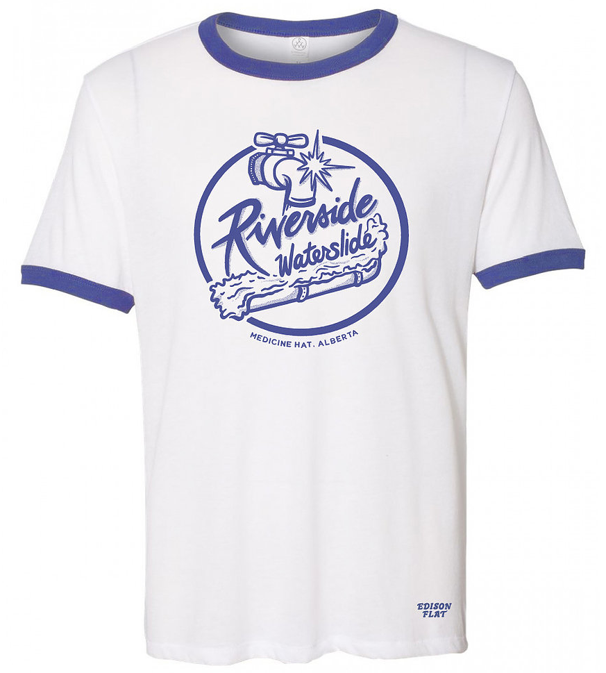 Riverside Waterslide t-shirt